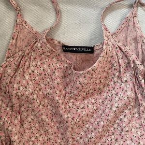 Brandy Melville Floral Midi Dress